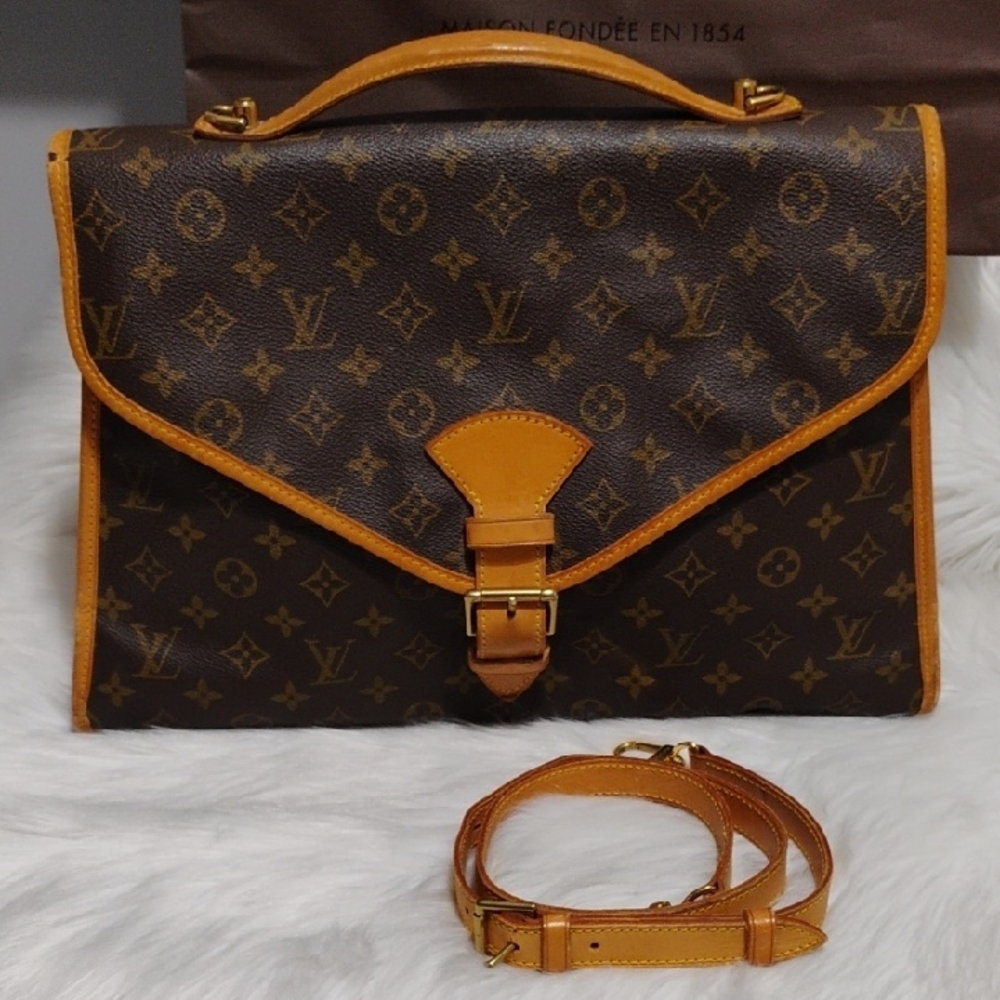 SALE! Auth Louis Vuitton Monogram Beverly 2 Way Shoulder Bag Strap/Bag M51121 - Picture 2 of 16